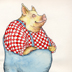 pig and snail